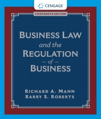 Business Law and the Regulation of Business (13th Edition) - Image pdf with ocr
